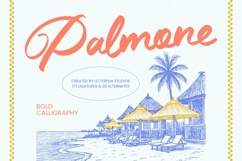 Palmone - Bold Calligraphy Product Image 1