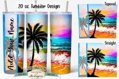 Tropical Beaches 20 oz Seamless Tumbler Sublimation Bundle Product Image 4