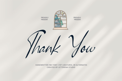 Pamric Mevira Handwritten Ink Font Product Image 15