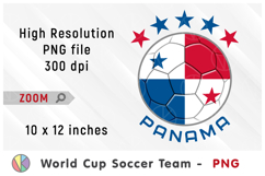 Panama National Team Soccer Ball. World Cup 2026 Product Image 1