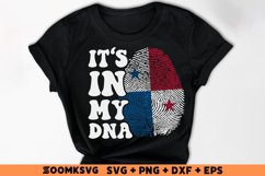 It's in my DNA Panama Flag Fingerprint Sublimation PNG, SVG Product Image 2
