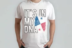 It's in my DNA Panama Flag Fingerprint PNG Sublimation Product Image 2
