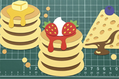 Pancakes of the world 3D SVG Product Image 3