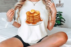 Watercolor Pancakes Clipart Bundle Product Image 3