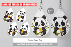 Earring Panda Beer Day Product Image 1