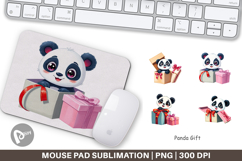 Mouse Pad Panda Gift Product Image 1