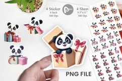 Panda Sticker Gift Product Image 1