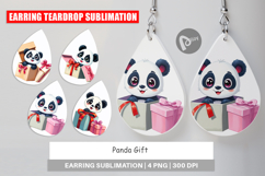 Earring Panda Gift Product Image 1
