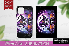 Panda Halloween Phone Case PNG Cute Animal Case PNG Product Image 1