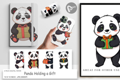 Digital Paper Gift Panda Product Image 1