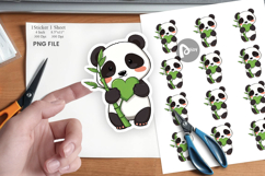 Love Panda Sticker Product Image 1