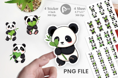 Love Panda Sticker Product Image 1