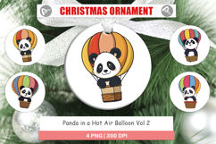 Ornament Balloon Panda Product Image 1