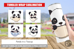 Tumbler Teacup Panda Product Image 1