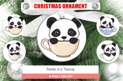 Ornament Teacup Panda Product Image 1