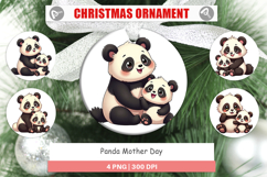 Ornament Panda Mother&#039;s Day Product Image 1