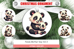 Ornament Panda Mother&#039;s Day Product Image 1