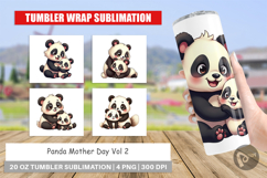 Tumbler Panda Mother&#039;s Day Product Image 1