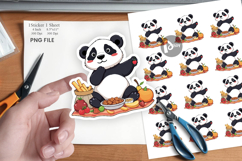 Picnic Panda Sticker Product Image 1
