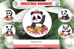 Ornament Picnic Panda Product Image 1
