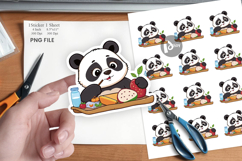 Picnic Panda Sticker Product Image 1