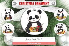 Ornament Picnic Panda Product Image 1