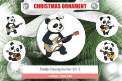 Ornament Guitar Panda Product Image 1