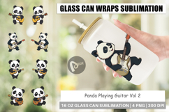 Glass Can Guitar Panda Product Image 1