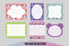 Panda Shaped Journaling Pages Product Image 1