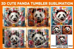 Art & Collectibles,Drawing & Illustration,Digital,3d tumbler wrap,panda tumbler wrap,3d panda flowers,3d tumbler design,20oz Tumbler Wrap,Tumbler Designs,Tumbler Wrap PNG,Digital Download,3d flowers,Tumbler Straight PNG,Sublimation Design,Tumbler Wraps,pn