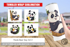 Tumbler Panda Beer Day Product Image 1