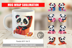 Mug Wrap Panda Gift Product Image 1