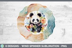 GorgeousPanda Wind Spinner design.