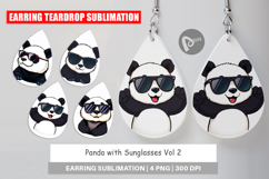 Earring Cool Panda Product Image 1