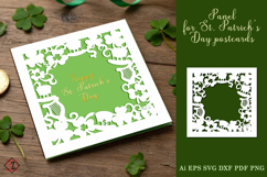 Panel for St. Patrick's Day Cards | Cut-Out Design Product Image 1