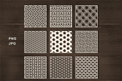 Laser cut Panel SVG for Crafters. Rhombus, Arabic ornate Product Image 1