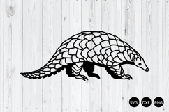 Pangolin SVG, Pangolin Silhouette SVG, Animal SVG Product Image 1