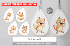 Earring Panic Cat Product Image 1