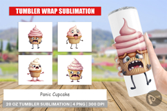 Tumbler Panic Cupcake Product Image 1