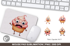 Mouse Pad Panic Cupcake Product Image 1