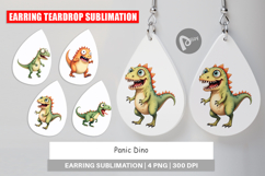 Earring Panic Dino Product Image 1