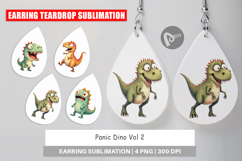 Earring Panic Dino Product Image 1