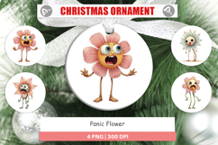 Ornament Panic Flower Product Image 1