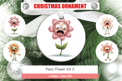 Ornament Panic Flower Product Image 1