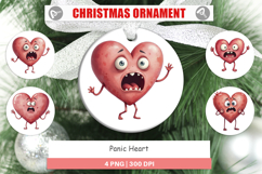 Ornament Panic Heart Product Image 1