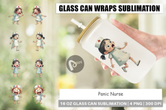 Glass Can Panic Nurse Product Image 1
