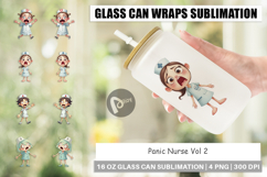 Glass Can Panic Nurse Product Image 1