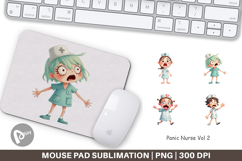 Mouse Pad Panic Nurse Product Image 1