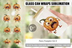 Glass Can Panic Pumpkin Product Image 1