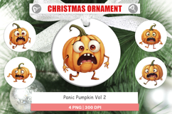 Ornament Panic Pumpkin Product Image 1